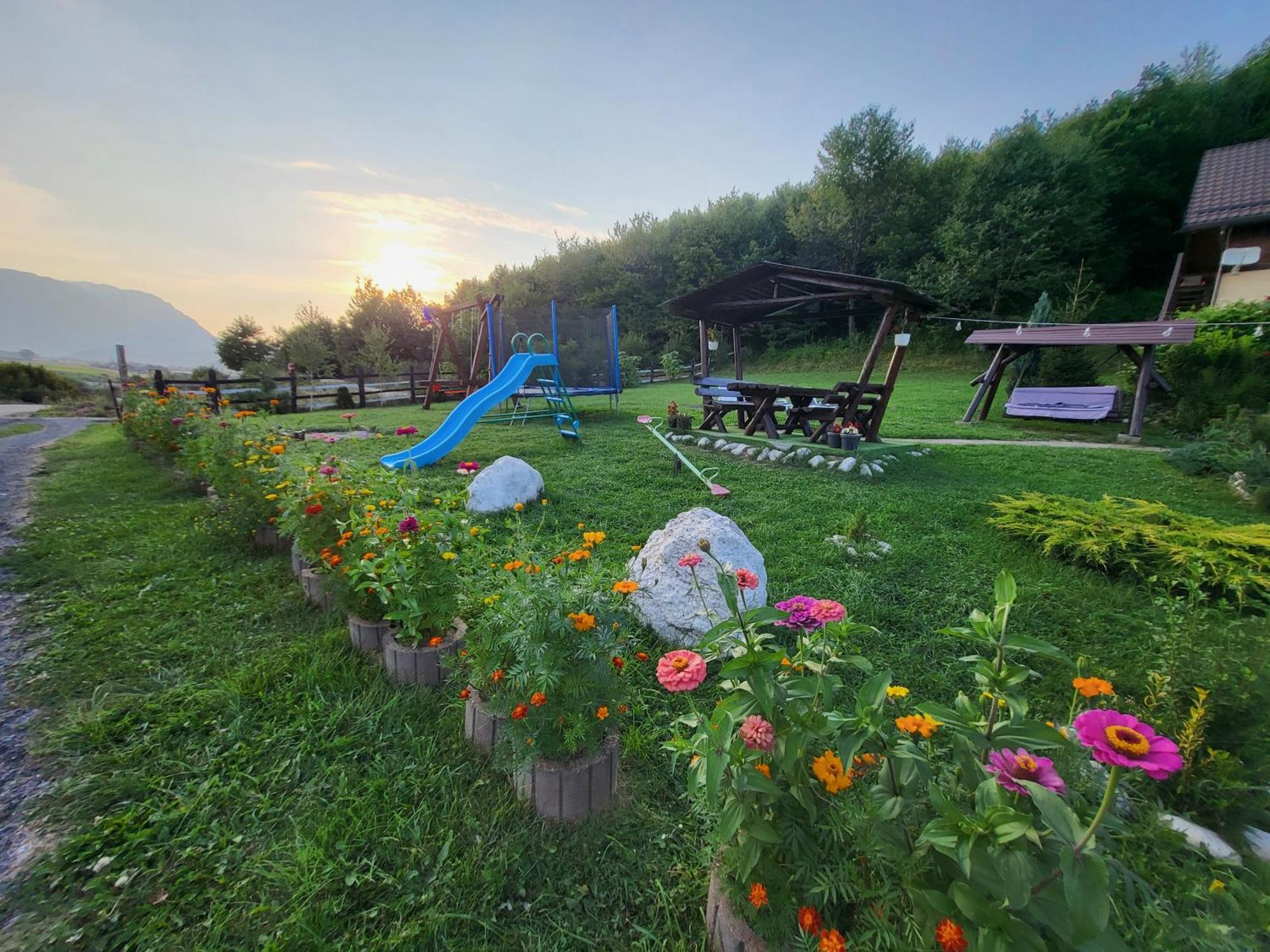 Hotel Dumbrava Ursului Zărneşti Exterior foto